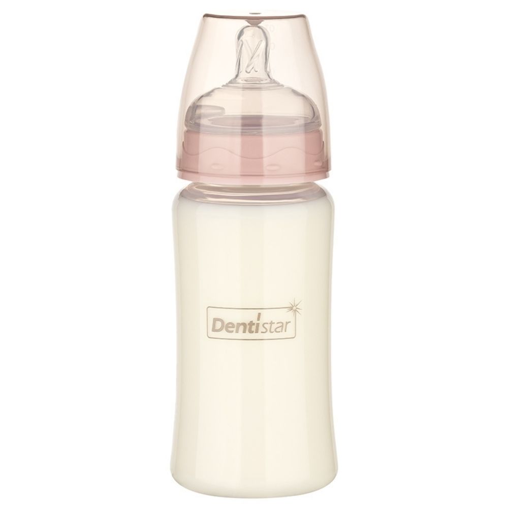 Anti-Kolik Babyflasche 300 ml in Rosa